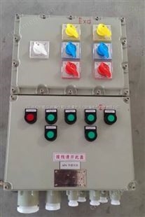 BXK51-A4D4K2G壁挂式安装防爆控制箱.铝合金防爆控制箱