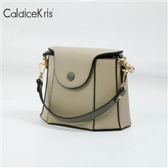 CaldiceKris简约时尚小水桶包女包挎包CK-B8435