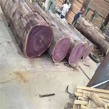 紫心木 园林古建材 家具材 实木地板料红木 可加工定制