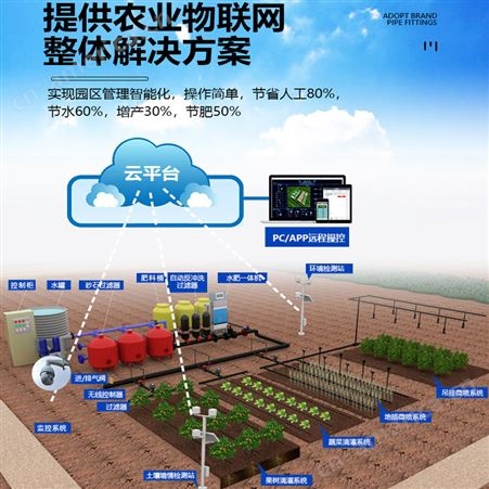 智能灌溉 水肥一体化 节水省肥 厂家直供 农业温室节水灌溉水肥一体机