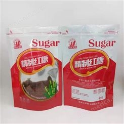 精致红糖包装 糖类密防潮加厚自立塑料袋 食品包装袋 厂家直供