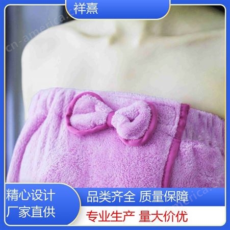 慕熹定做 礼品套装 韩版浴裙 耐洗不易起球 手感柔软细腻 生产厂家