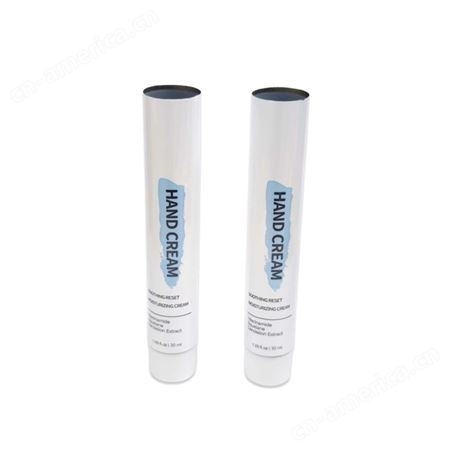 供应30ml牙膏管铝管包材 化妆品护手霜软管铝包装 可哑光雾光处理