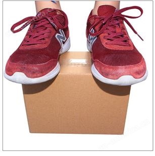 供应翻盖布鞋鞋盒纸盒收纳盒男女鞋天地盖盒简易折叠彩色包装盒