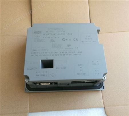 工业控制面板6AV6 642-0BD01-3AX0西门子数控操作控制板lcd触摸屏