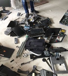 专业硬盘销毁 电脑销毁 零件销毁