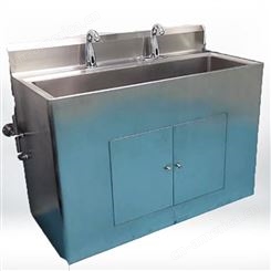 德满来 不锈钢门洗手池 商用304洗菜池可支持定制