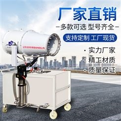 40米移动式雾炮机 灵活行走射雾器可定做喷雾机 北华环保生产销售