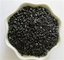 万多供应铸造用黑色石英沙20-40目除锈石沙水槽石英砂圆颗粒