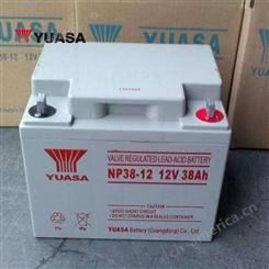 汤浅(YUASA) NP38-12 12V38AH铅酸免维护蓄电池 UPS电源专用电瓶
