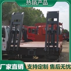 大运G6单桥平板车 挖机运输车 装卸方便 设计合理