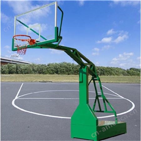 华丽体育篮球架户外学校成人标准移动平箱比赛训练室外广场小区大箱篮球架