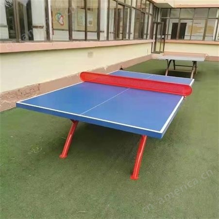 华丽体育室内室外比赛用标准尺寸乒乓球台 大彩虹家用移动双折叠乒乓球桌