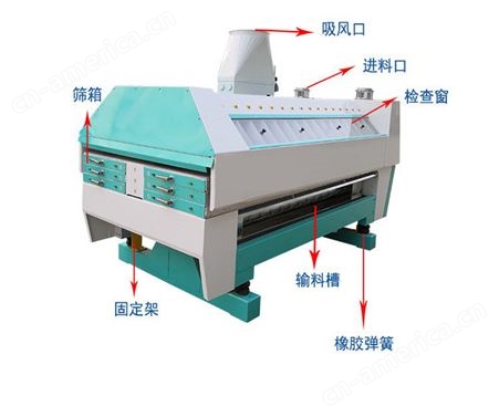 FQFD 60型澧宏机械 面粉提纯分级设备 小麦面粉清粉机 厂家