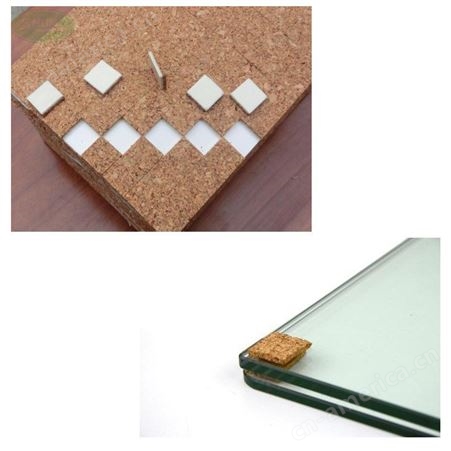 玻璃软木垫片生产 软木玻璃垫片 玻璃软木垫片定制