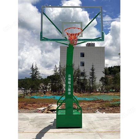 户外篮球架 标准可移动成人成年球架 豪华箱体款 篮板1.4*0.9米