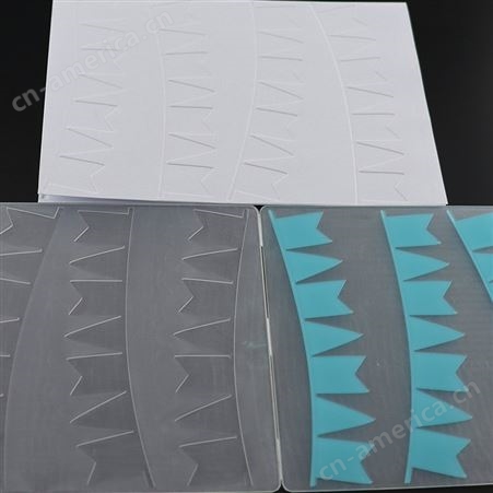 长利制造PP塑胶压花模板纸张压出造型立体图案