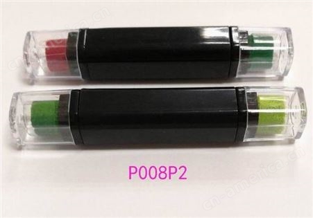 P008 （印泥）长利定制各种颜色绘画装饰涂鸦双头塑胶印台