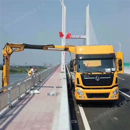 广州臂架式桥梁检测设备车 桥底作业车租赁服务 桥宇路桥