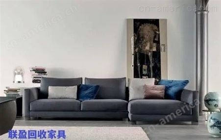 回收优质皮革布料超纤家私家具沙发凳子床快速上门收购