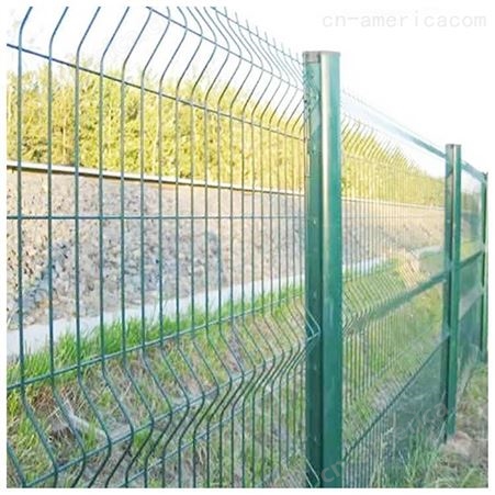 双边丝护栏网 围栏网 外形美观 施工方便 灵活使用 做工细致