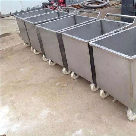 天津厂家华奥西生产制造不锈钢垃圾箱环保废物处理箱