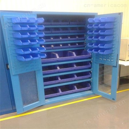 天津层板可调节置物柜 零件组合柜 挂板储物柜厂家华奥西